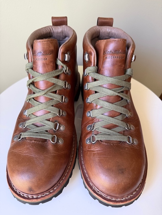 Eddie Bauer Other - Eddie Bauer K Series Rugged Waterproof Leather Hiking Boots Vibram Sole Classic